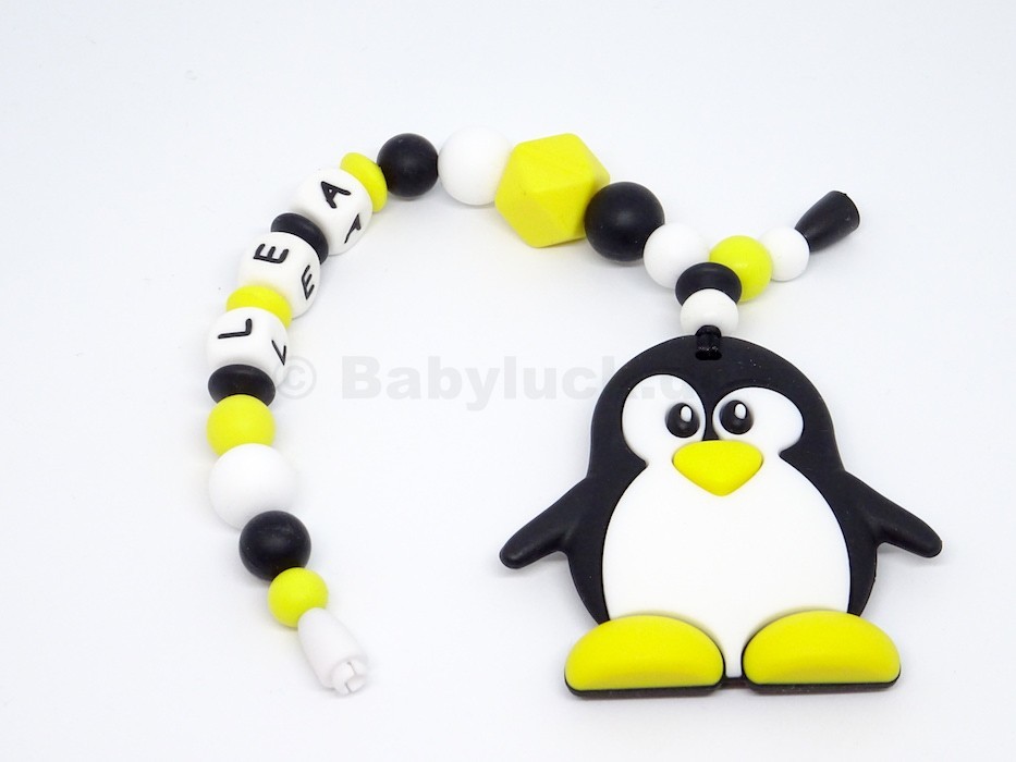 Struktur Beiß- Teethe & Squeak Penguins Bright Starts Greifling Pinguin m 