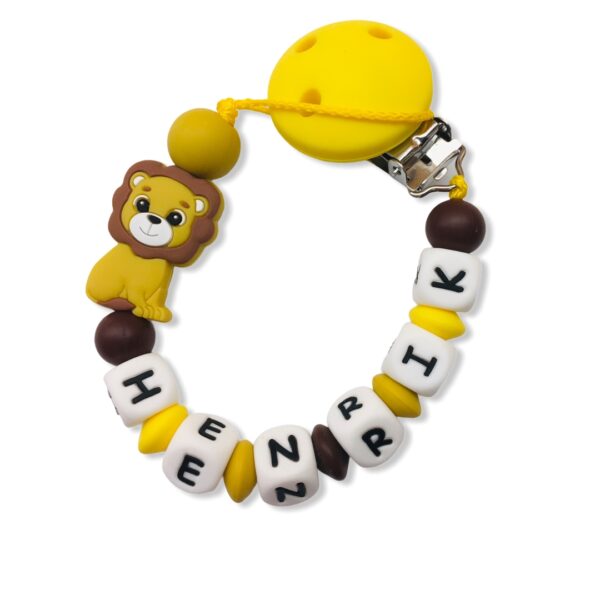 Schnullerkette "Löwe" Farbauswahl – Bild 5